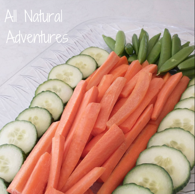 easter carrot veggie tray