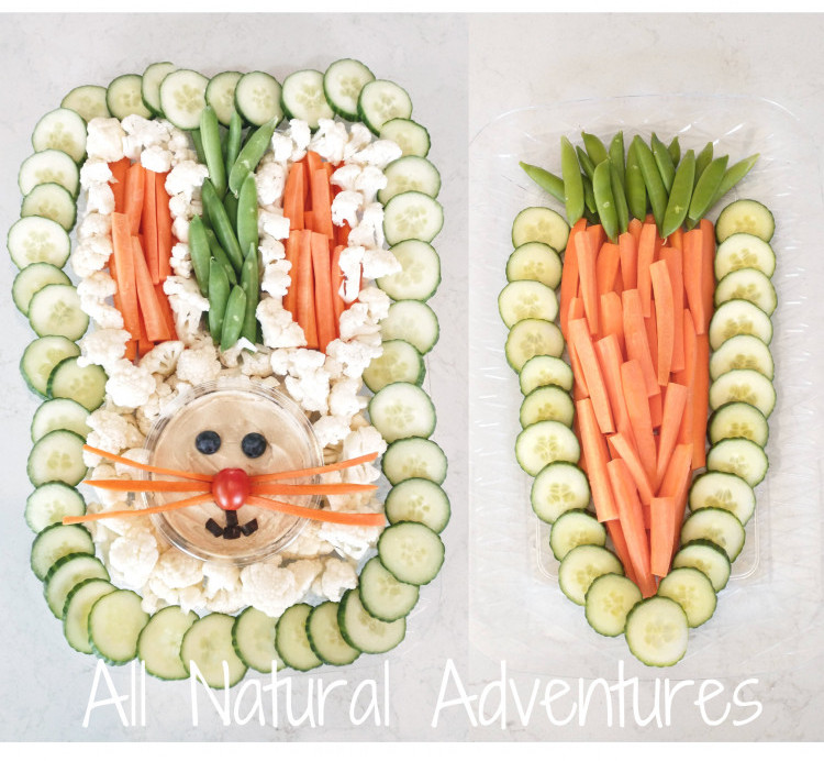 Easter Bunny Veggie Tray