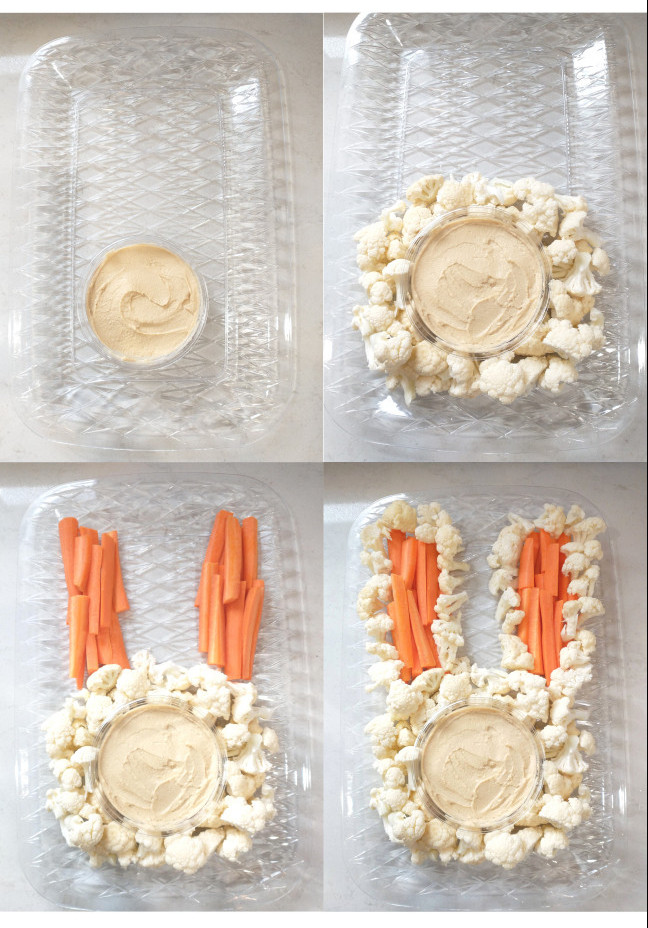 Easter Bunny Veggie Tray