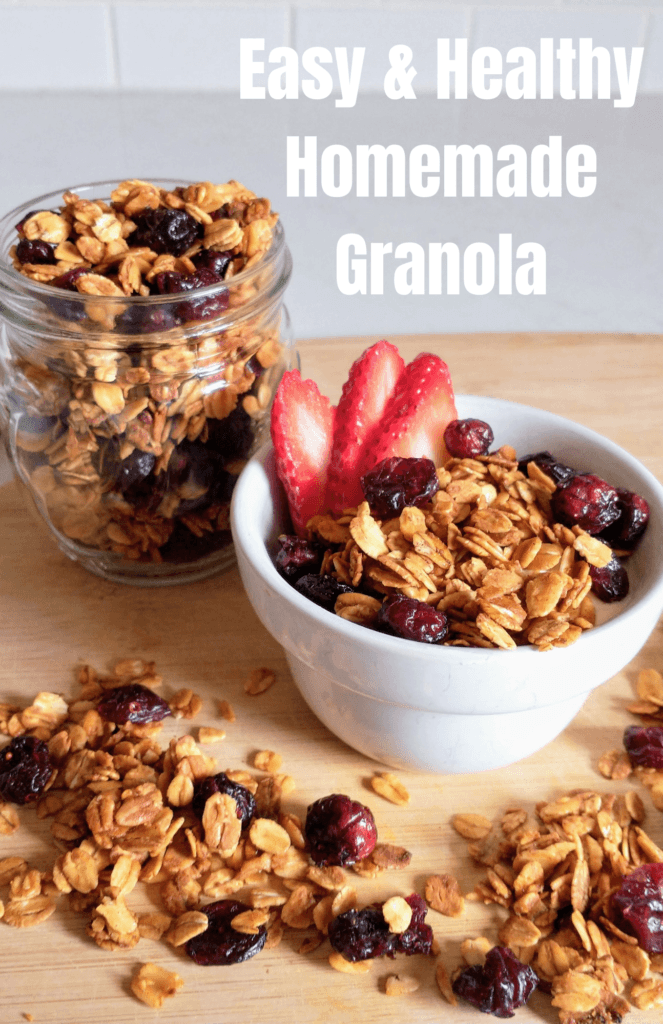 Easy And Healthy Homemade Granola All Natural Adventures