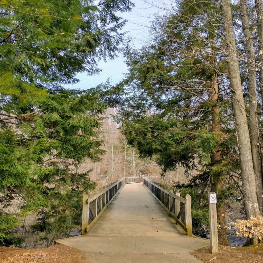 West Michigan Hiking Trails in Ottawa County - Hemlock Crossing