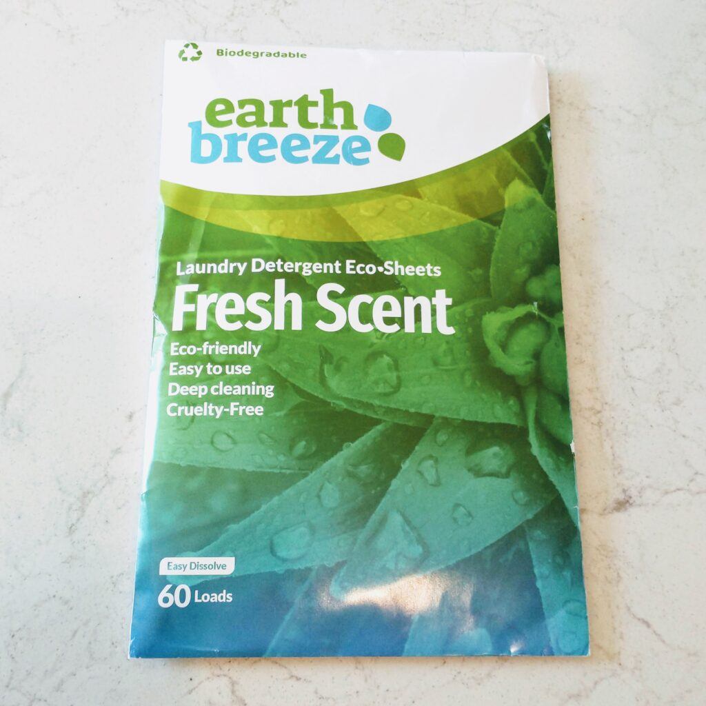 Replace laundry detergent with these eco strips from Earth Breeze