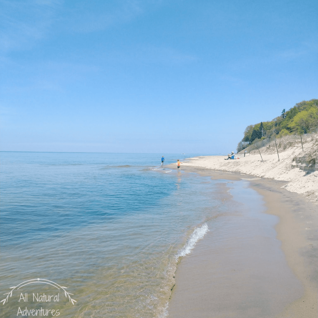 Laketown Beach Along Lake Michigan In Holland, MI