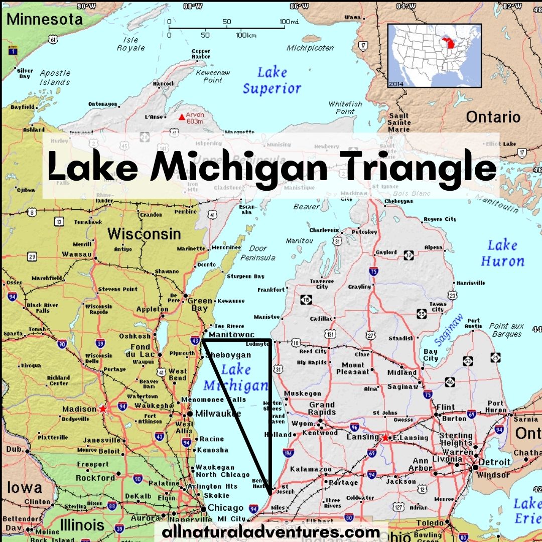 Mysteries Of The Lake Michigan Triangle All Natural Adventures   Michigan Triangle 2 