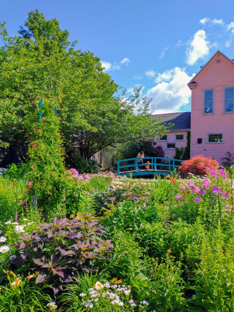 The Beautiful Monet Garden of Muskegon, Michigan