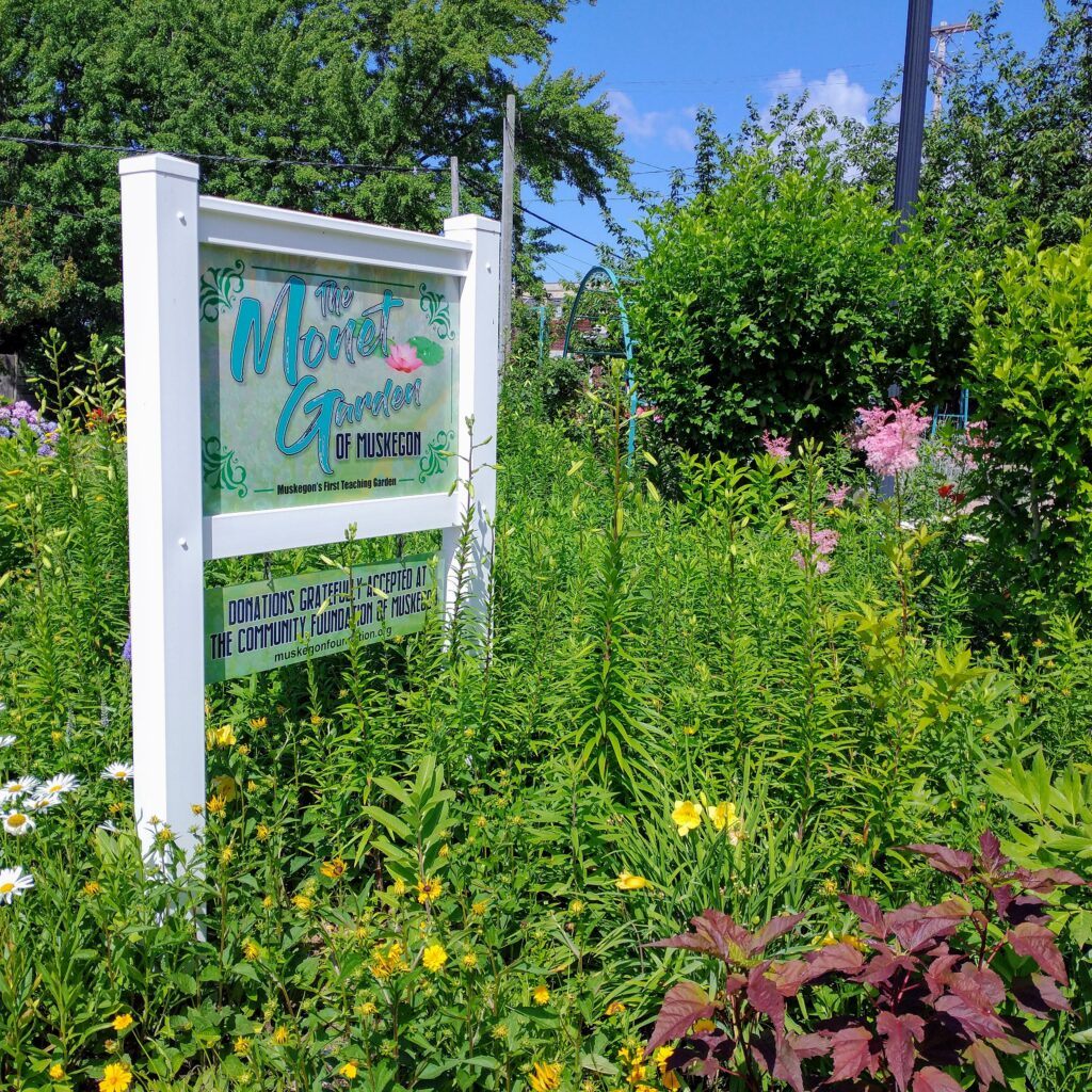 The Beautiful Monet Garden of Muskegon, Michigan