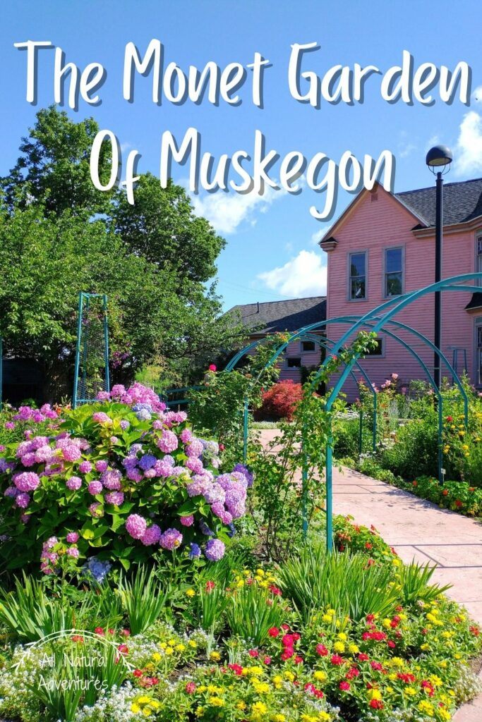 The Beautiful Monet Garden of Muskegon, Michigan