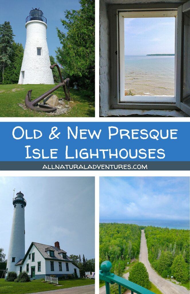 Stunning Views At The Old & New Presque Isle Lighthouses - Michigan