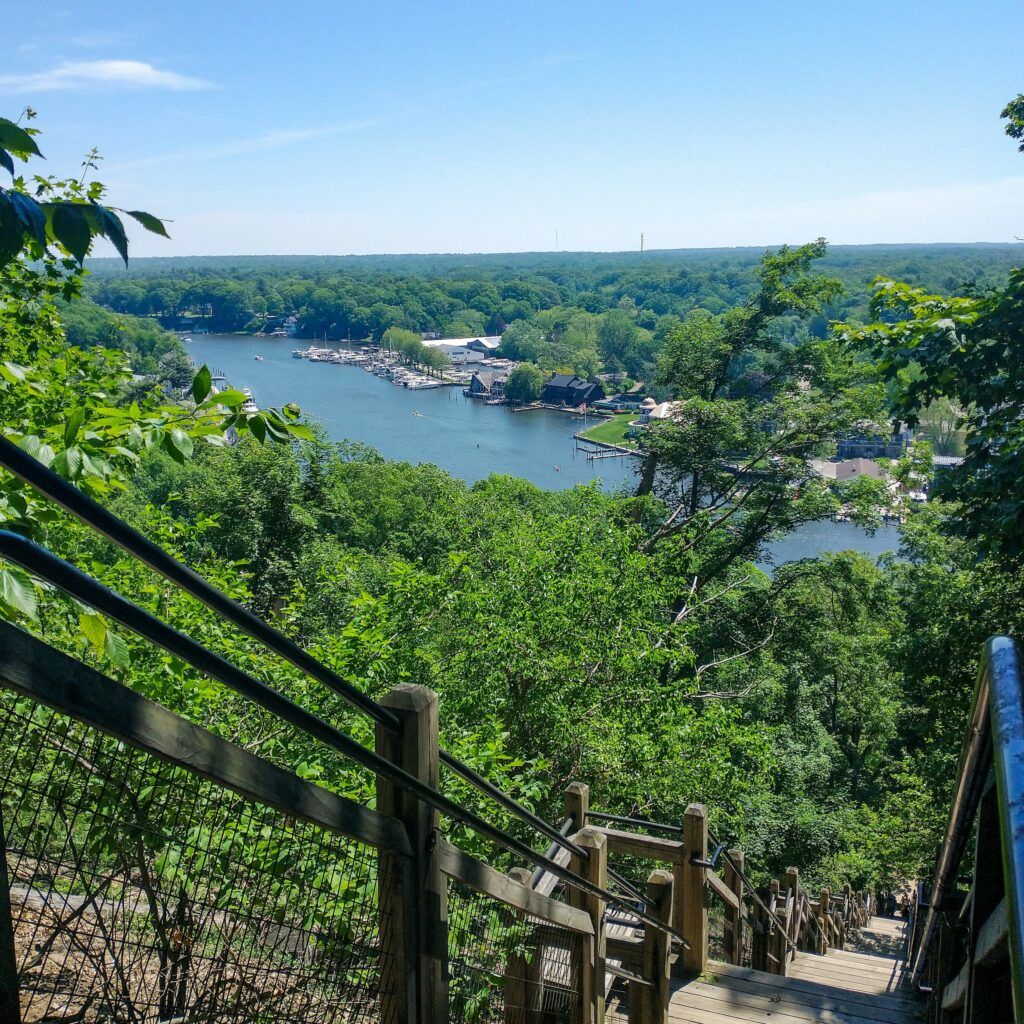 3 Must See Spectacular Hikes In Saugatuck, Michigan - Saugatuck Dunes State Park, Mt. Baldhead & Crow's Nest Trail