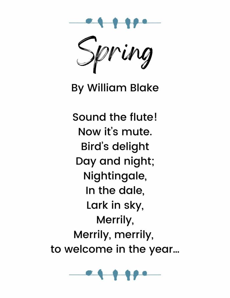 spring poems