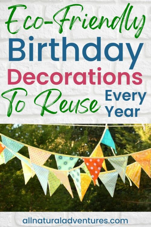 Eco-Friendly Birthday Party Decorations