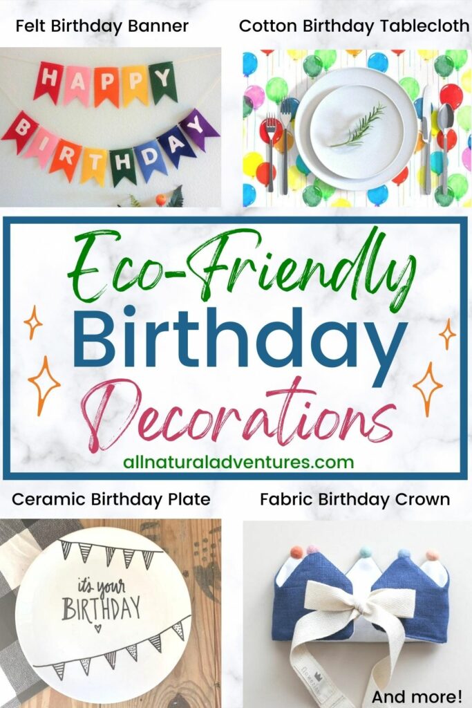 Eco Friendly Birthday Party Decorations