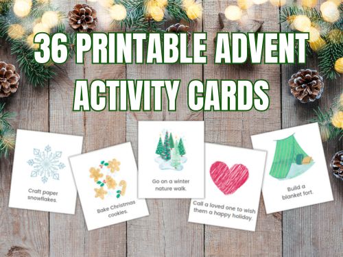 Printable Advent Activity Cards