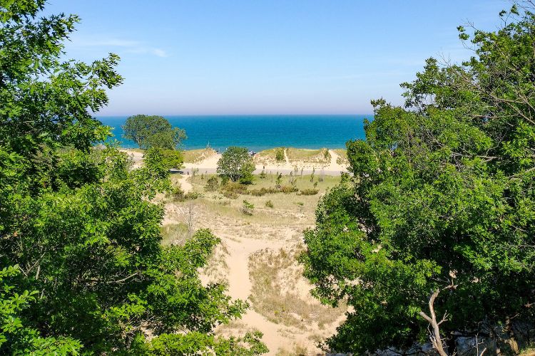 Lake Michigan Hikes - Mt. Baldhead to Oval Beach